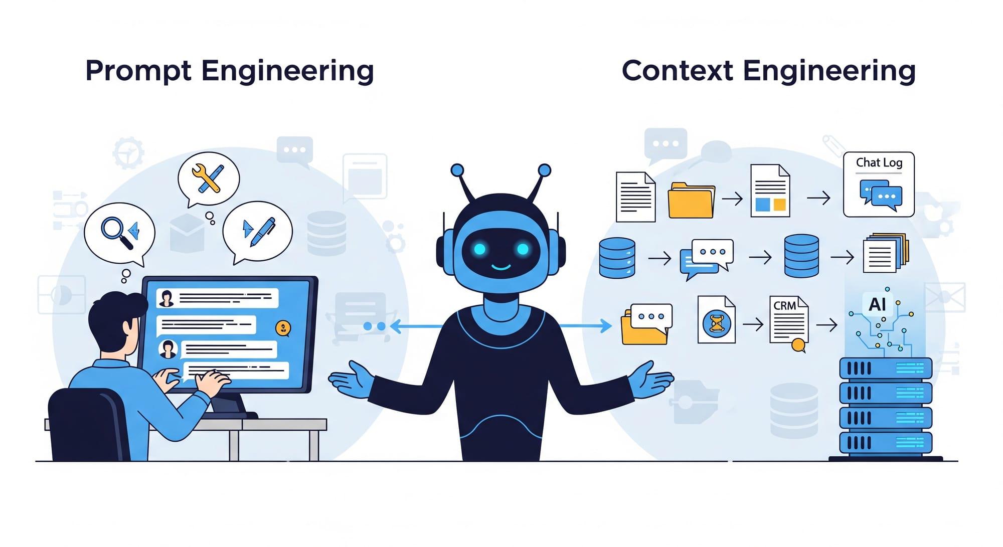 Prompt Engineering vs. Context Engineering: Understanding the Difference and Their Role in AI Agent Design