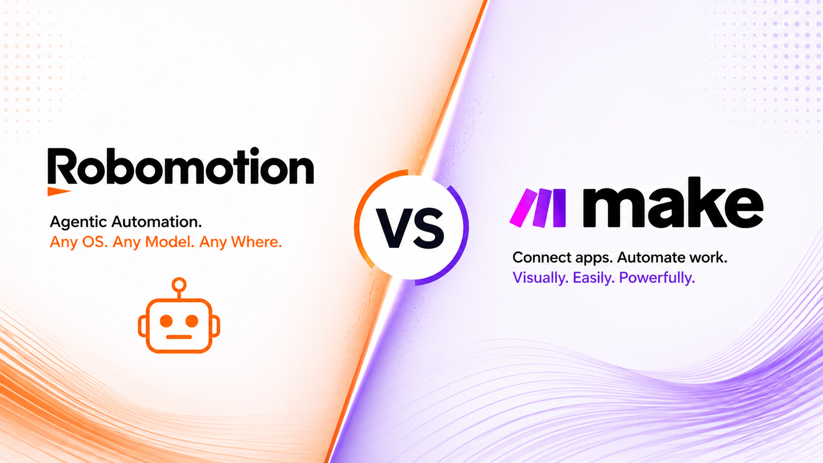 Comparison: Robomotion vs Make
