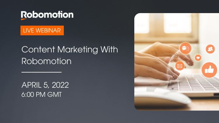Content Marketing with Robomotion